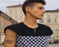 Ludovico is a tattoo lover and also has one on his right arm Ludovico is a tattoo lover and also has one on his right arm.